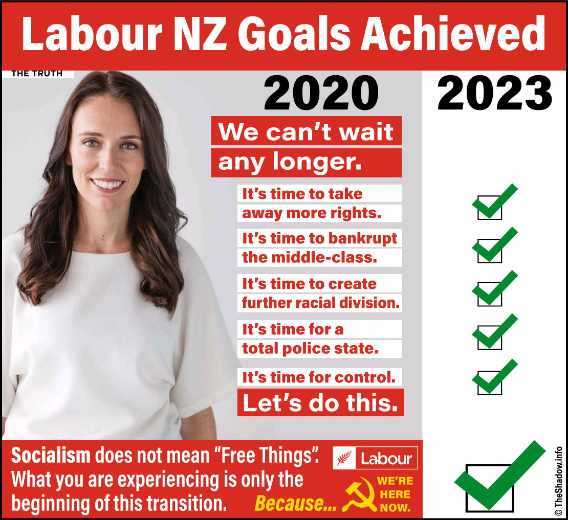 Labour The Truth 2023 the shadow info meme