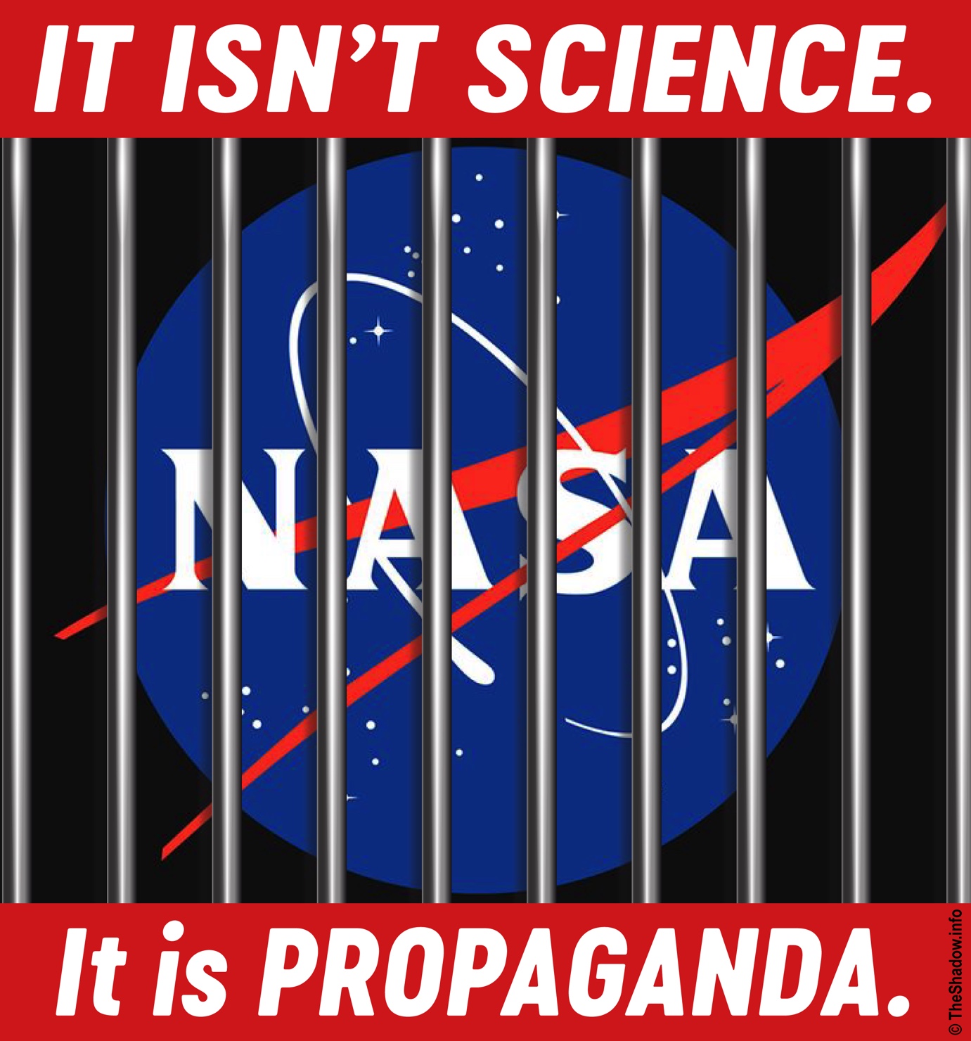 NASA Propaganda the shadow info meme 1480px